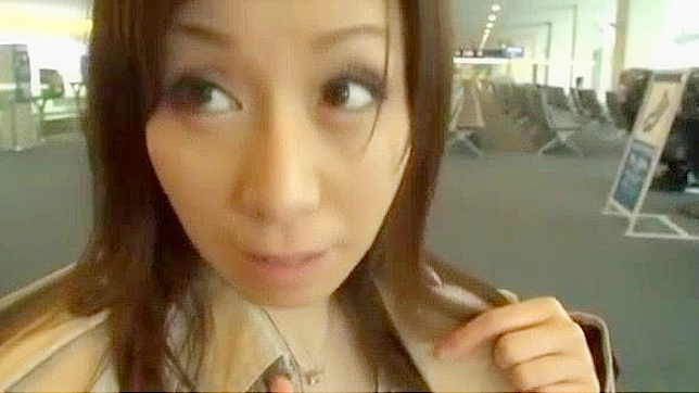 Chihiro Akino's Amazing Blowjob and Masturbation in Best Japanese Whore JAV Video