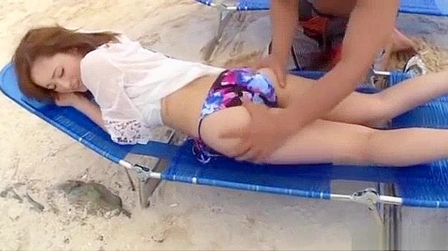 Jav Milf Rino Kirishima Gets Hot Sex on Beach ~ Exclusive