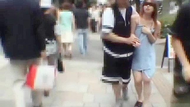 Japanese Public Exposure Prank with Blindfolded Extreme JAV Action
