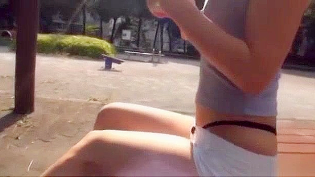 Japanese Pornstar Airi Suzumura's Outdoor Solo Sex Session ~ Hot Jav Clip