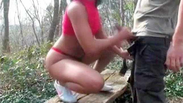 Japanese Milf Seduced By Stranger In Nature