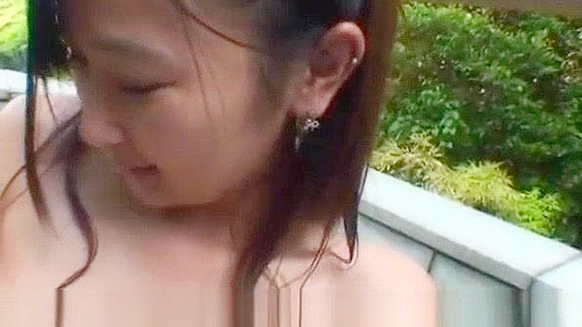 Japanese Lesbians in Hot Springs Outdoor Exploration - Jav video with subtitles