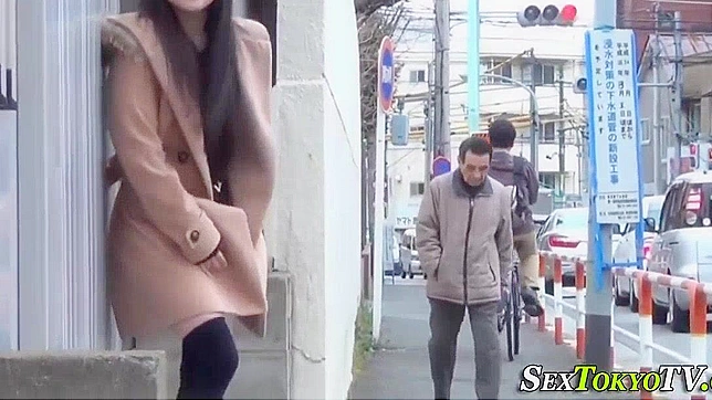 Japanese Flashing Kinky Underwear In Public - NSFW