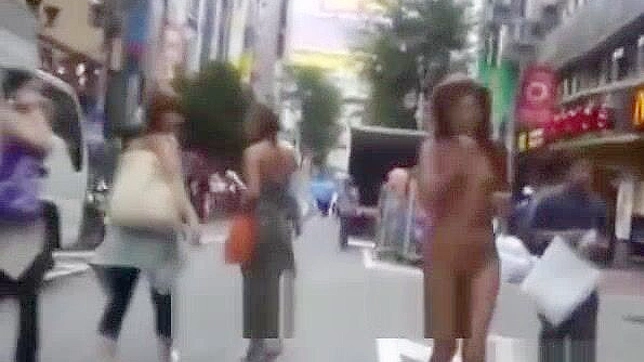 JAV ~ Public Nudity in Japan with Tan Gyaru and Zero Shame