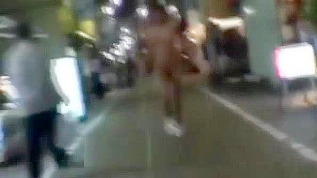 JAV ~ Public Nudity in Japan with Tan Gyaru and Zero Shame