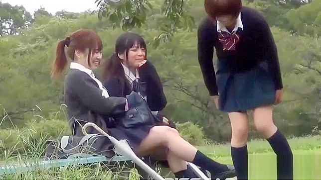 Jav Pornstar Receives Rough Piss Play in Public Park - Jap Fetish Video