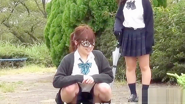 Jav Pornstar Receives Rough Piss Play in Public Park - Jap Fetish Video