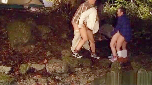 Jap MILFs Go Wild in Outdoor Group Sex with Big Dicks - Jav Porn Video