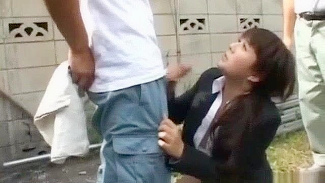 Jav Porn ~ Frustrated Japanese Lady Gets Down and Dirty in Public Sex Share