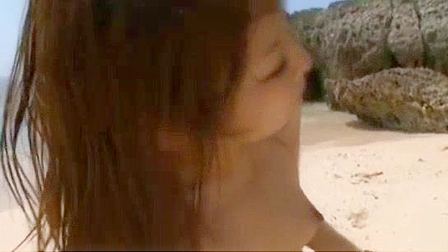 Jav Porn ~ Akina Asian Doll Gets Some Sex on the Beach, Must-Watch!