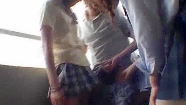 Jav School Girl Misaki Nana & Her Kinky Asian Friends Get Filed in Japan