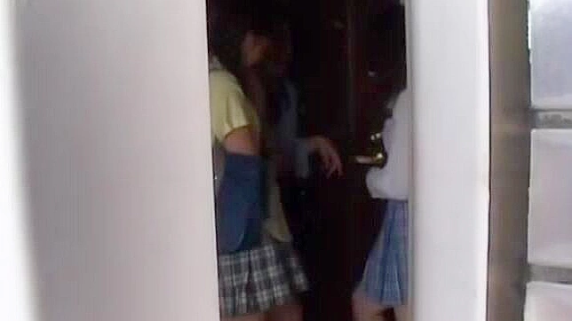 Jav School Girl Misaki Nana & Her Kinky Asian Friends Get Filed in Japan