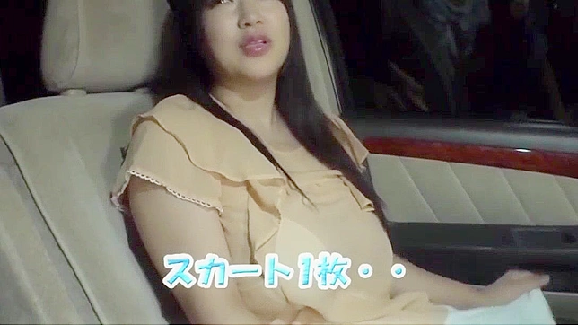 Japanese Babe With Big Tits In Stockings, Outdoor Fun - jav, jap, porn video