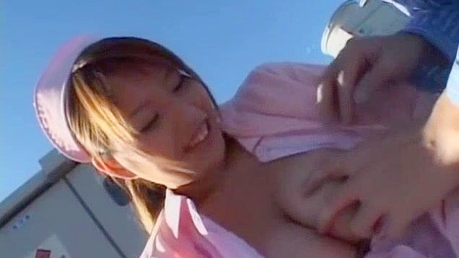 Nana Mochizuki, Fabulous Nurse/Naasu Outdoor JAV Scene, Japanese Slut Porn Video