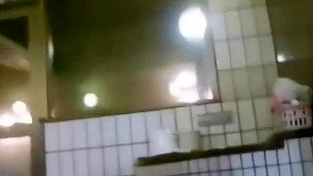 Japanese Schoolgirl Gets Soaked in Outdoor Shower Peephole Video