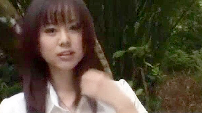 Japanese Pornstar Junko Hayama in Horny Outdoor JAV Scene with Small Tits