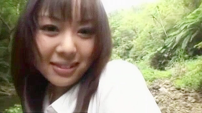 Japanese Pornstar Junko Hayama in Horny Outdoor JAV Scene with Small Tits