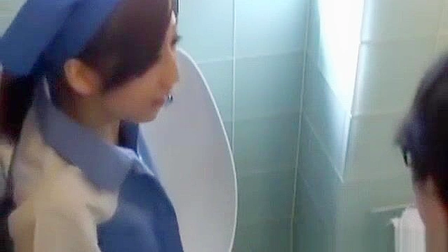 Jav Toilet Attendant Screenshot ~ Japanese Bathroom Cleaning Fetish ~ Javfull