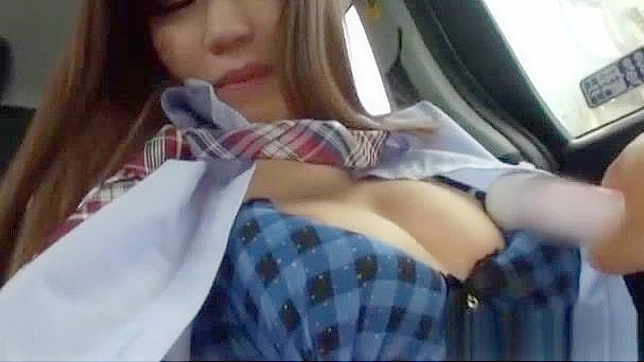 Jav Porn ~ Sensual Teen in Car Sex and Toy Play - 100% Exclusive Content