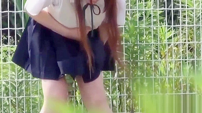 Jav Teenstudent Pissoutdoor