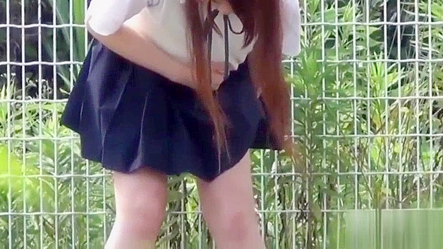 Jav Teenstudent Pissoutdoor