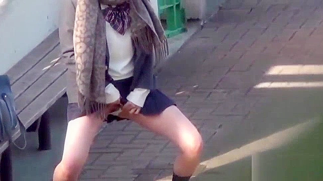 Jav Teenstudent Pissoutdoor