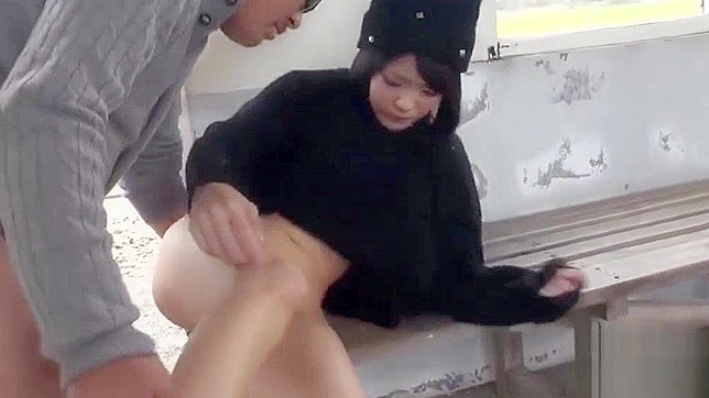 Jav Amateur Japanese Tomita Fucked Outdoors At Railway, Uncensored Pleasure