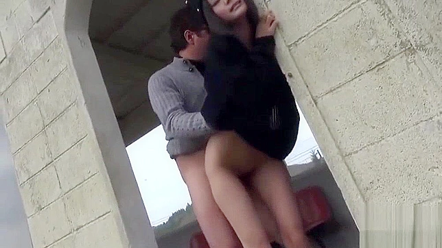 Jav Amateur Japanese Tomita Fucked Outdoors At Railway, Uncensored Pleasure