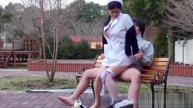 Jap Sex ~ Wild Japanese Nurse Loves Outdoor Action