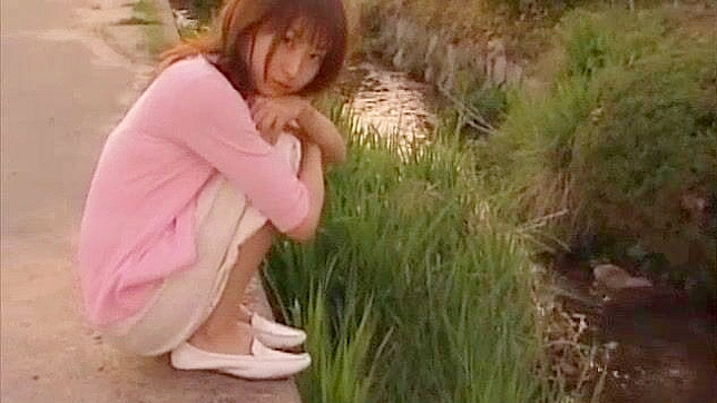 Japanese Pornstar Haruka Morimura in Public Outdoor Sex Scene