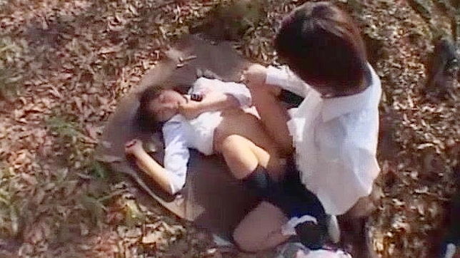 Japanese Pornstar Haruka Morimura in Public Outdoor Sex Scene