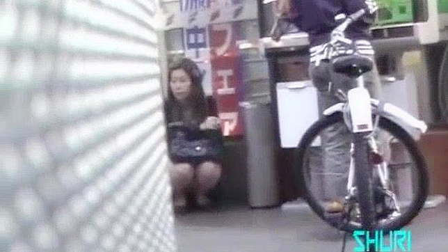 Japanese Pornstar Gets Fucked Hard in Public Outdoor JAV Scene