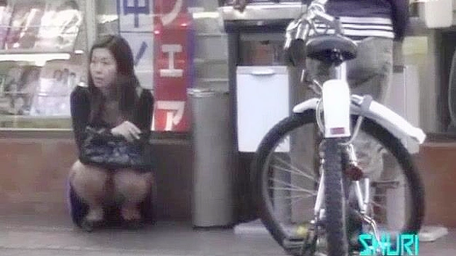 Japanese Pornstar Gets Fucked Hard in Public Outdoor JAV Scene