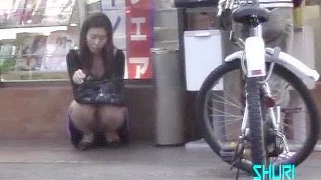 Japanese Pornstar Gets Fucked Hard in Public Outdoor JAV Scene