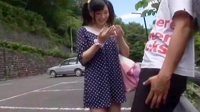 Nanaka Kyono's Hot Public Outdoor JAV Performance