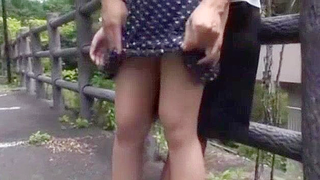 Nanaka Kyono's Hot Public Outdoor JAV Performance