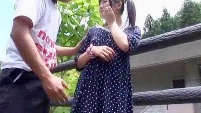 Nanaka Kyono's Hot Public Outdoor JAV Performance