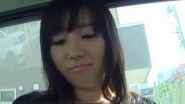 Jav Girl Azusa Nagasawa Masturbating in Car - Must Watch!