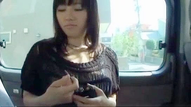 Jav Girl Azusa Nagasawa Masturbating in Car - Must Watch!