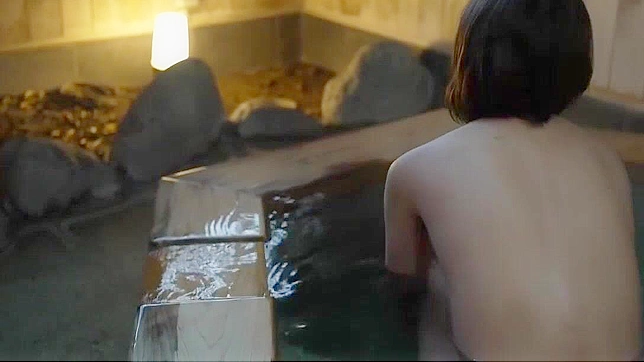 Japanese College Girl's Hot Spring Adventure with a Stranger