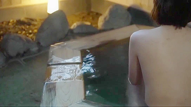 Japanese College Girl's Hot Spring Adventure with a Stranger