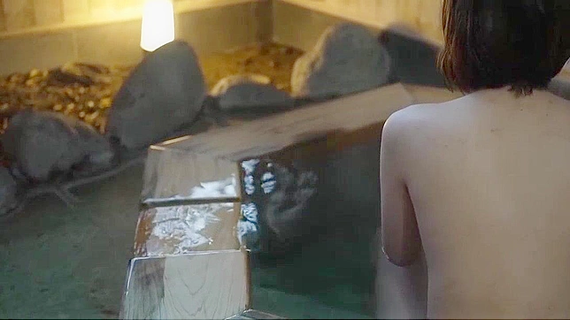 Japanese College Girl's Hot Spring Adventure with a Stranger