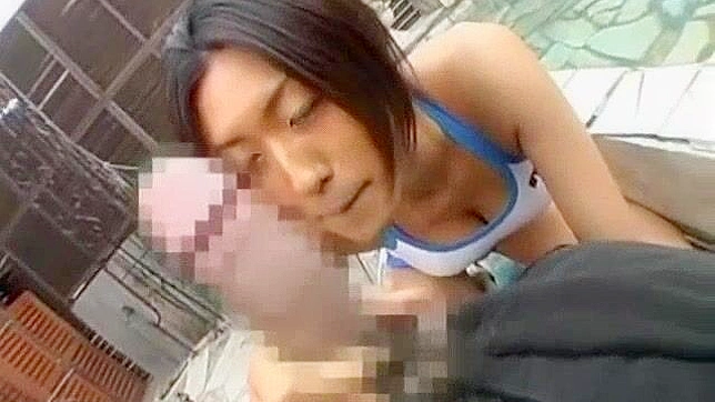 Japanese Whore Nagisa Okamoto in Hot Outdoor JAV Video