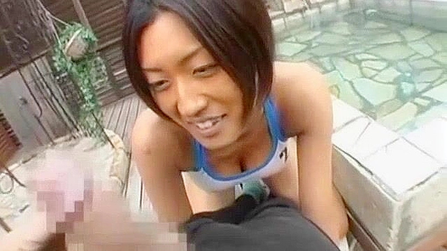 Japanese Whore Nagisa Okamoto in Hot Outdoor JAV Video