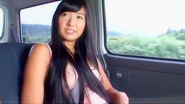 Jav Babe Nana Ogura in Incredible Car Sex