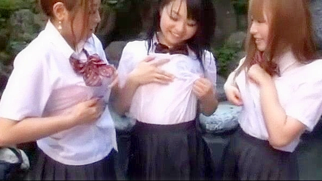 Jav Idol Saki Hatsuki, Nozomi Aiuchi, Mirei Omori in Epic Blowjob Video with Big Tits