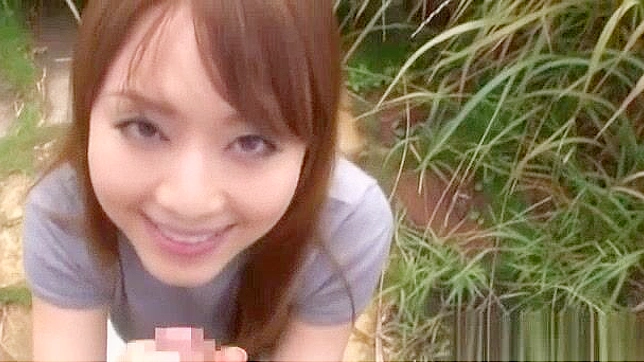 Jav Milf Akiho Yoshizawa Gets Blowjob Outdoors