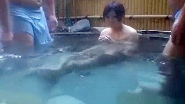 JAV Japanese Babe Bathing in the Hot Tub - Part 5