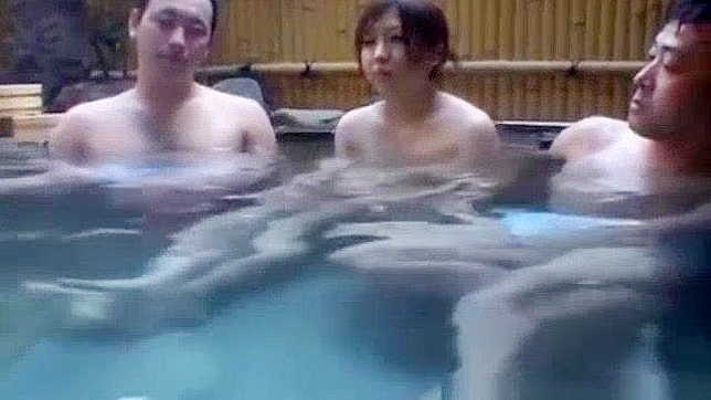 JAV Japanese Babe Bathing in the Hot Tub - Part 5