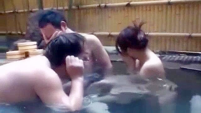 JAV Japanese Babe Bathing in the Hot Tub - Part 5